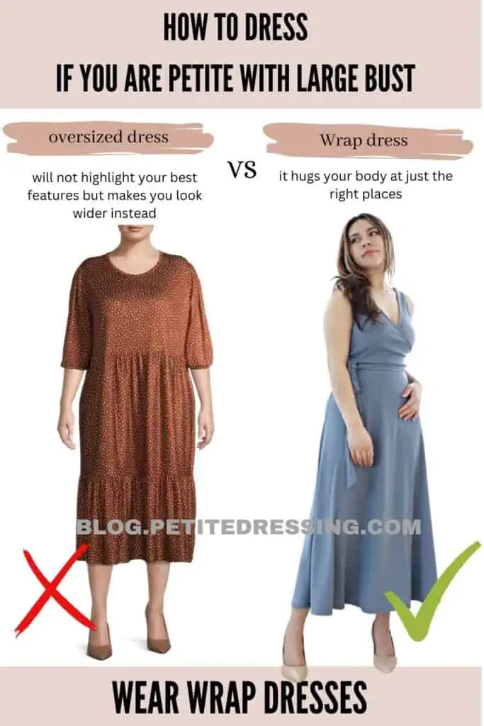 Wear wrap dress