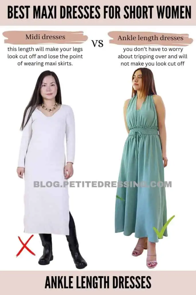 Ankle length dresses