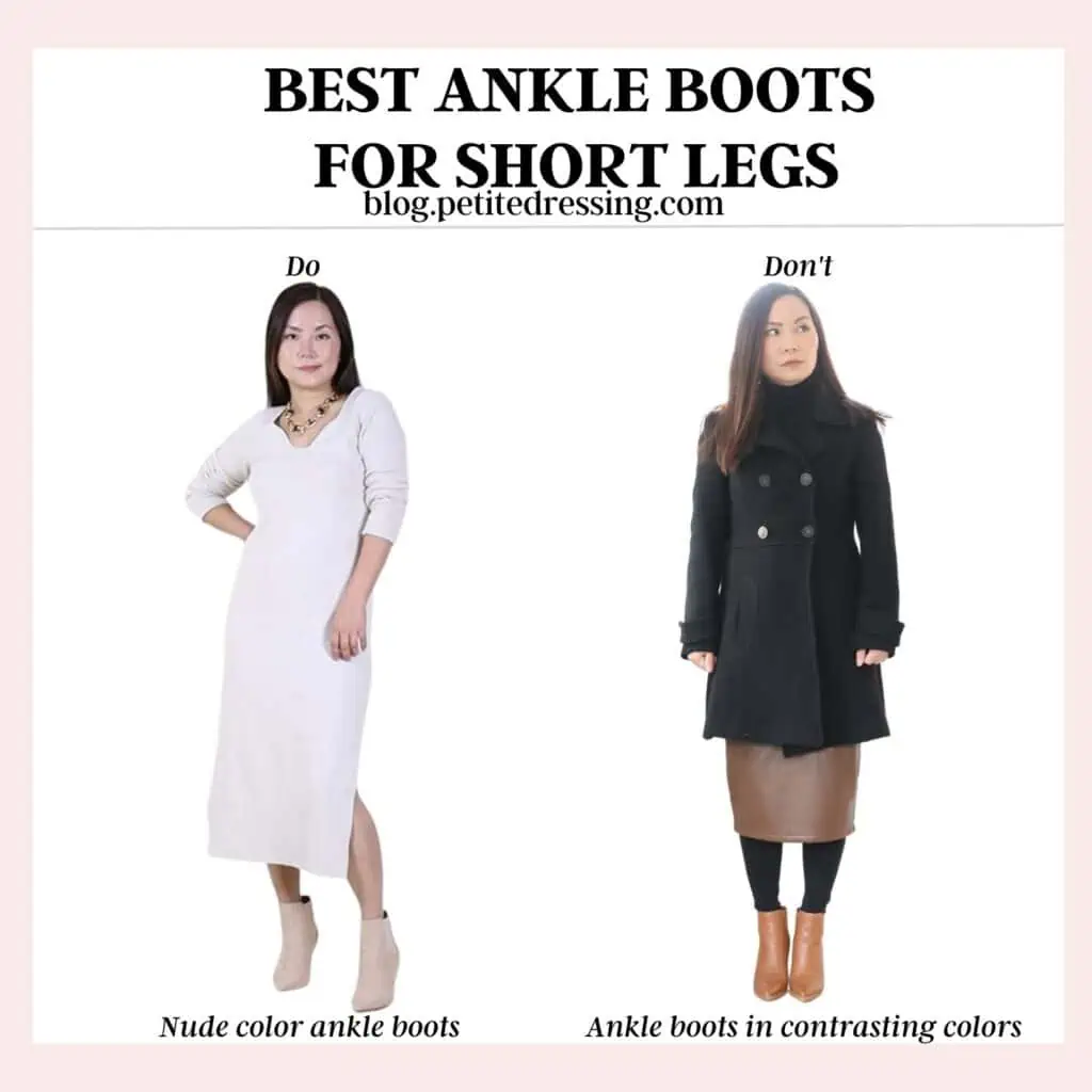 The ankle boots guide for short legs