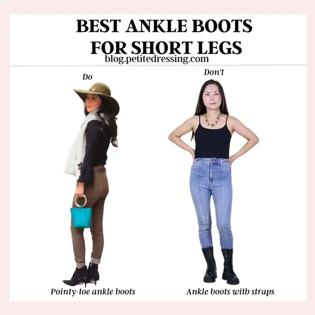 The ankle boots guide for short legs