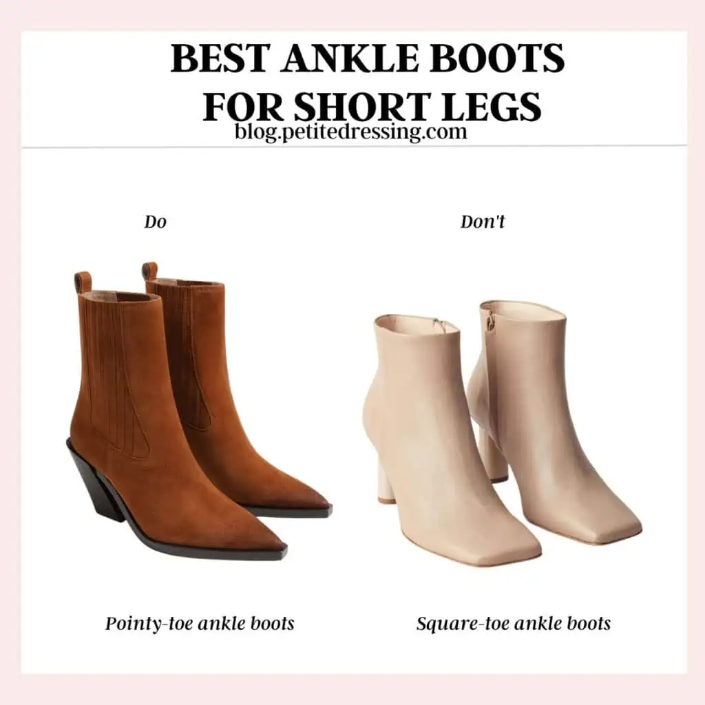 The ankle boots guide for short legs