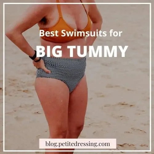 what swimsuits are good for big tummy