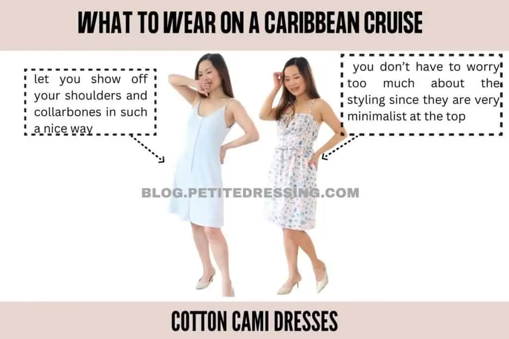 Cotton cami dresses