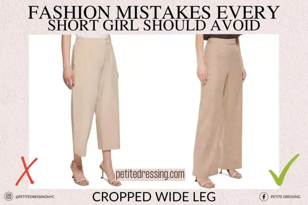 FASHION MISTAKES EVERY SHORT GIRL SHOULD AVOID