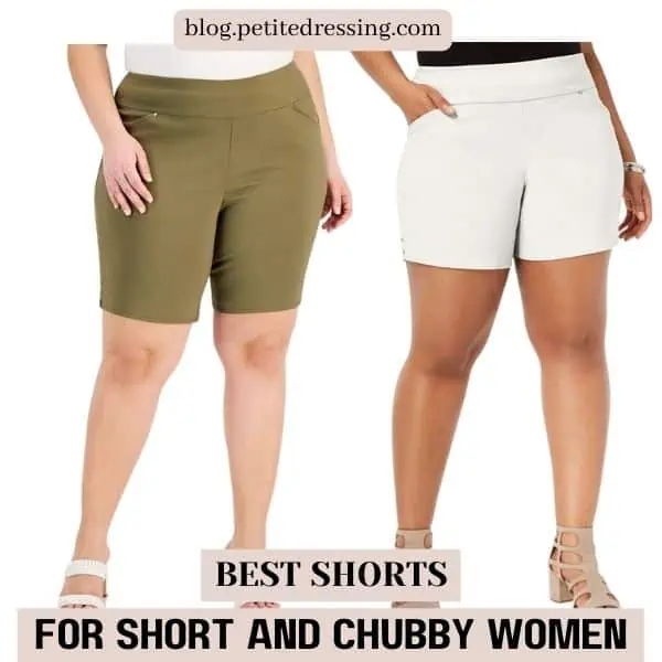 The shorts guide for short and chubby women