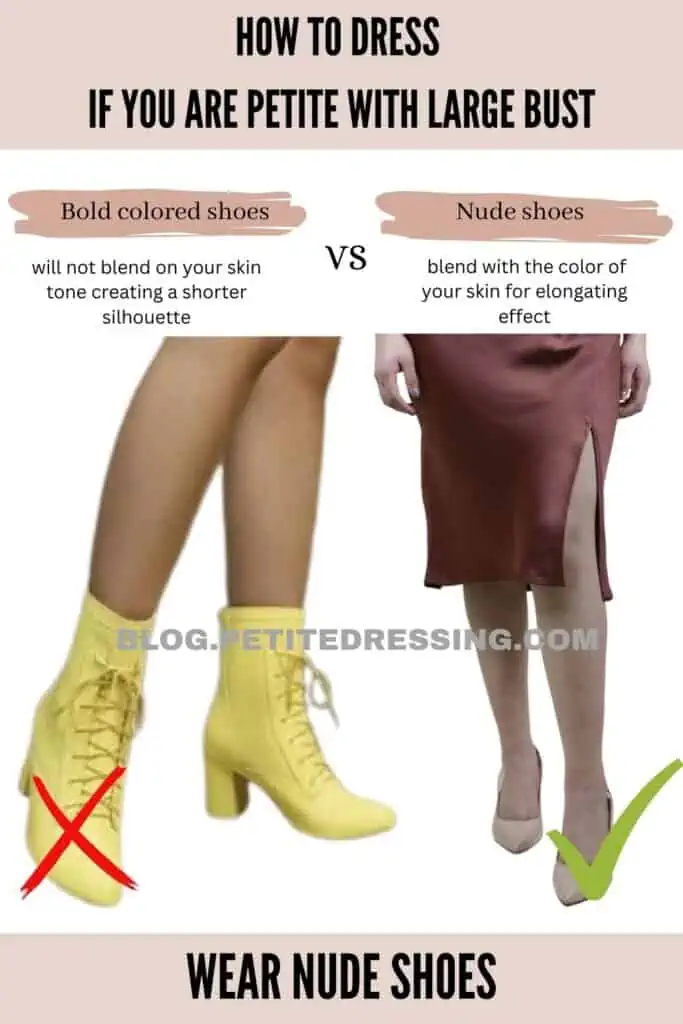 Wear nude shoes