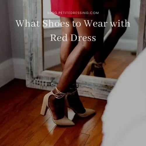 best shoes for red dresses